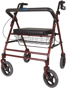 Four-Wheeled Steel Bariatric Rollator image cover