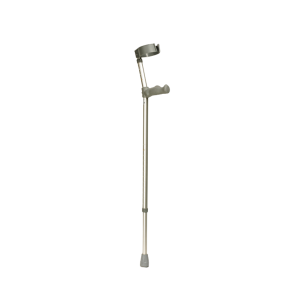 Standard Single Adjustable Elbow Crutches with standard grip image cover