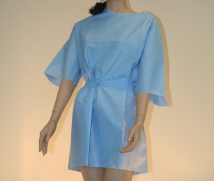 Caressential Chest Wrap Gown image cover