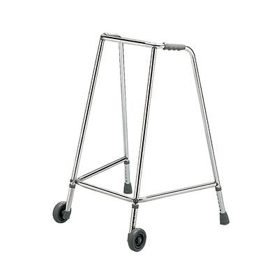 Hospital Style Adjustable Height wheeled Walking Aid image