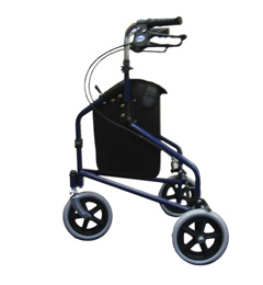 Tri-Wheel Walker with Bag and Brakes image
