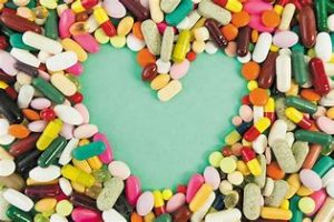 Vitamins Heart Image