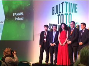 Fannin winner of Bio-Rads Best Performing Distributor Image