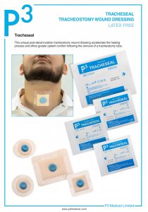 P3 Tracheseal Wound Dressing Poster