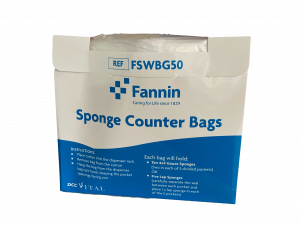 Fannin Sponge Counter Bags Box