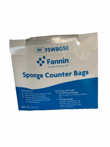 Fannin Sponge Counter Bags Packaging Front On