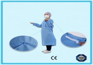 Surgical Gown Velcro Pieces to Tighten