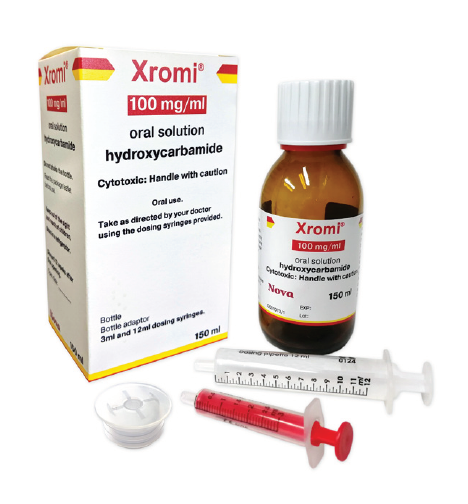 Xromi ® (Hydroxycarbamide) 100 mg/ml oral solution image cover