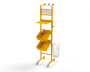 PPE Yellow Trolley