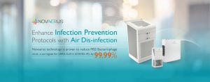Novaerus Air Disinfection Unit Website Banner