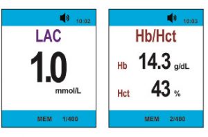 Express LAC/HB/HCT Meter Measurements