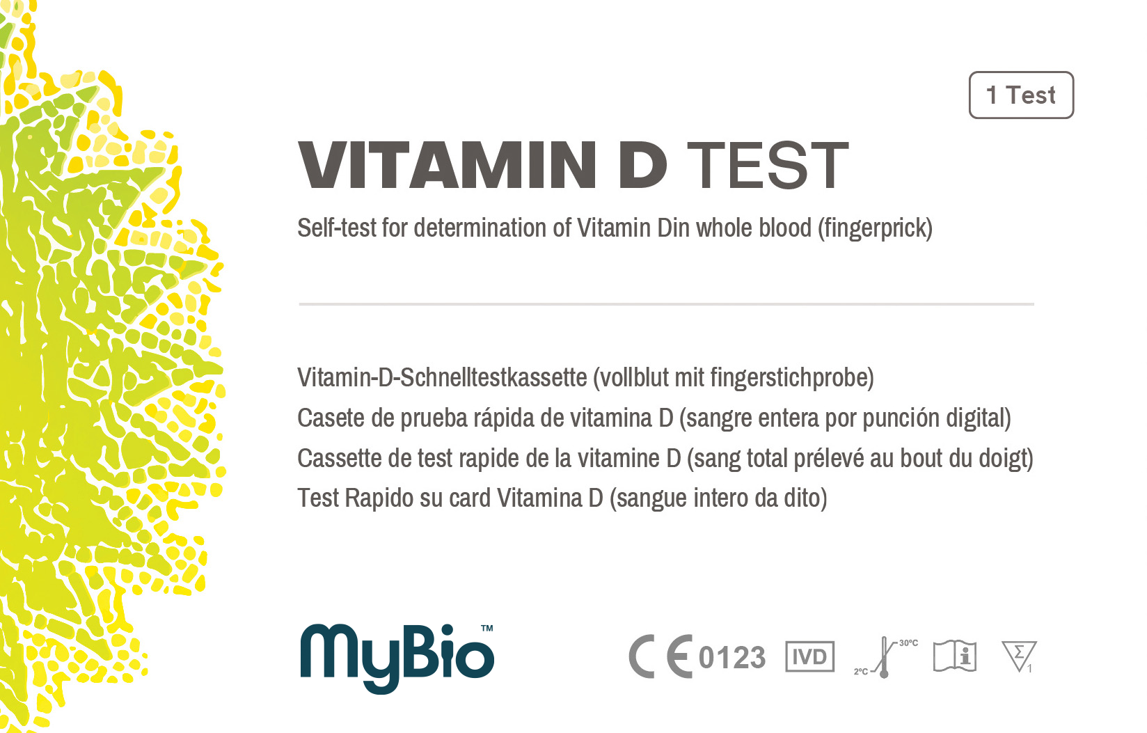 MyBio Vitamin D At Home Self Test image cover